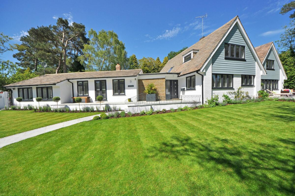 A house with large garden